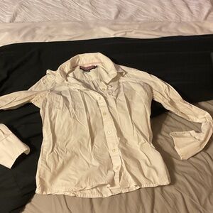 Vineyard Vines Cream Button-Up Shirt